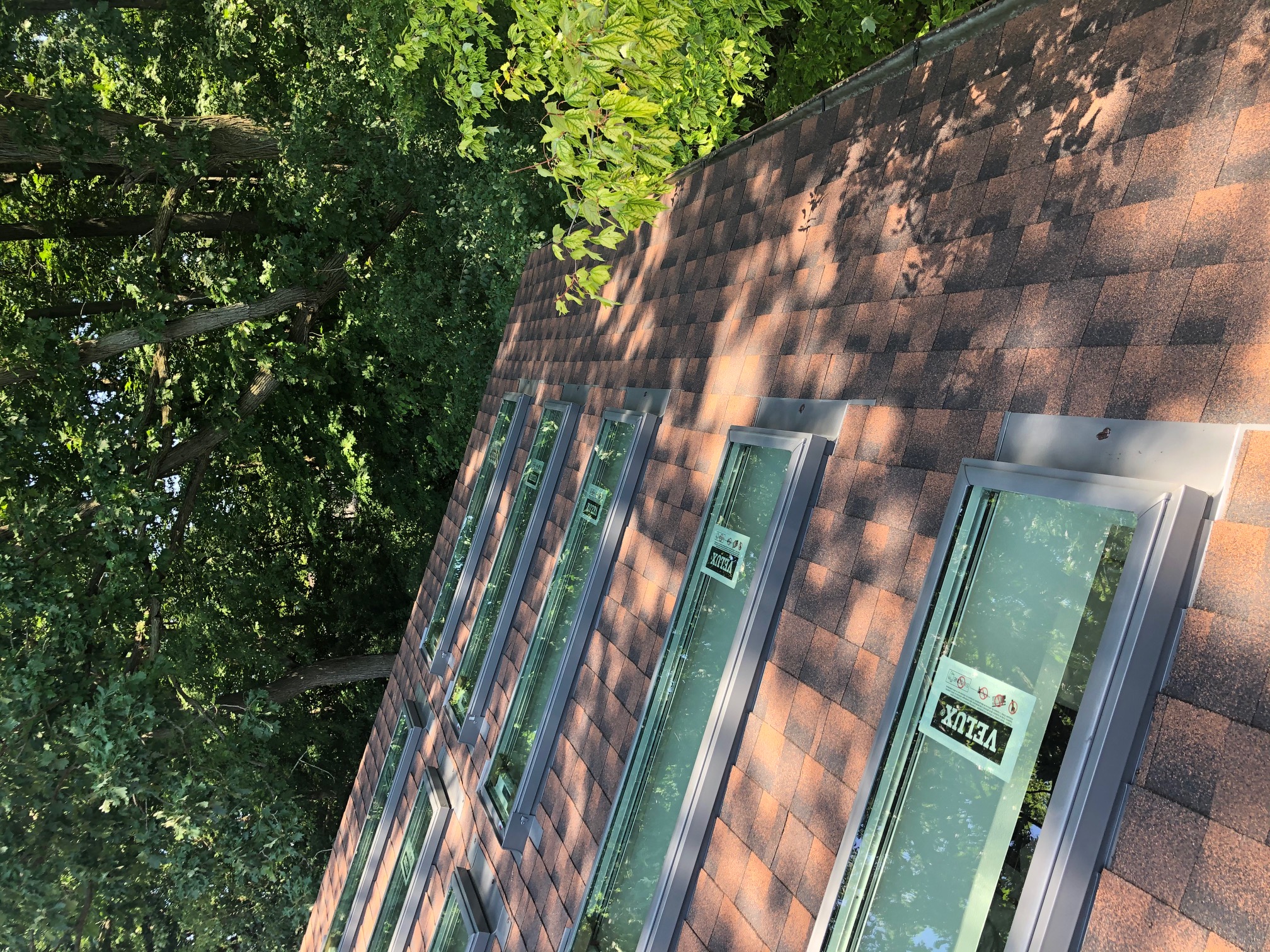 JK Unlimited Services installs - Velux Skylights Exterior